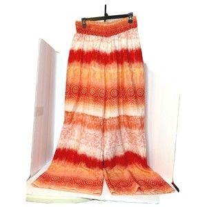 Cato Pants Wide Leg Pants Orange/coral Size 14/16 W